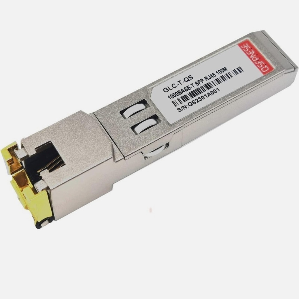 1000BASE-T SFP RJ45 Copper Transceiver up to 100m Over Cat 5 Cable,Compatible
